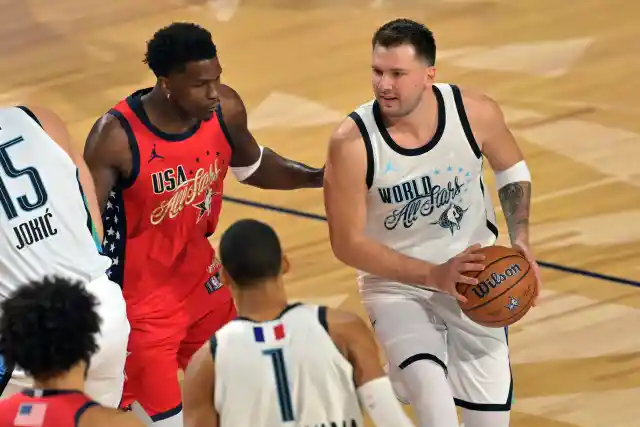 Moments After Winning All-Star MVP, Anthony Edwards Trash Talks Luka Doncic and Nikola Jokic