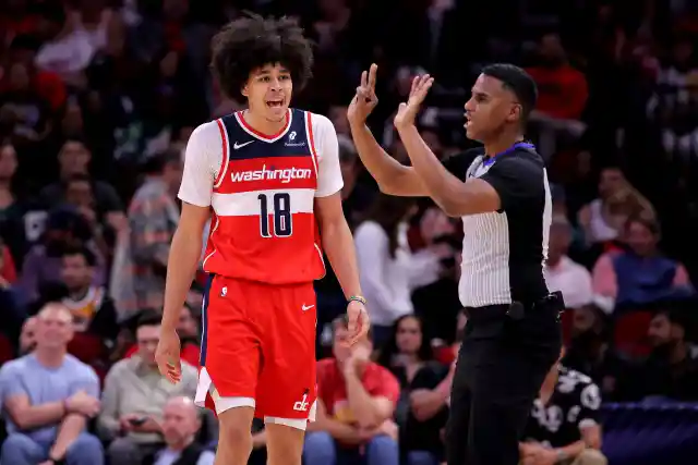 Portland Trail Blazers (via Golden State)&nbsp;– Kyshawn George: Original Pick&nbsp;– 24 (Washington)