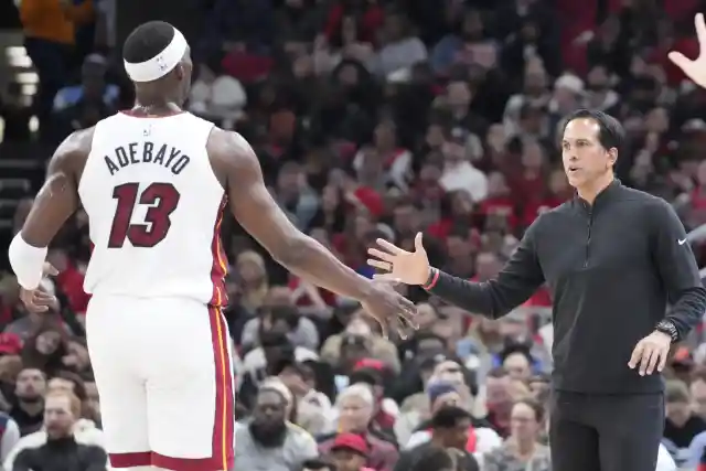 Erik Spoelstra Responds to the Haters of Bam's Record Night
