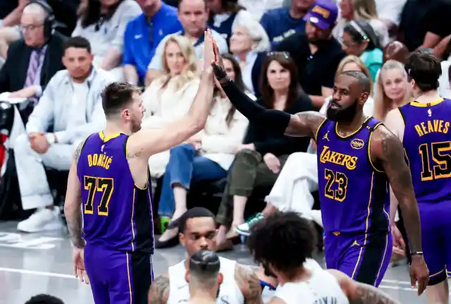 Lakers Coach Credits LeBron James For Helping With Luka Doncic's Physical Transformation