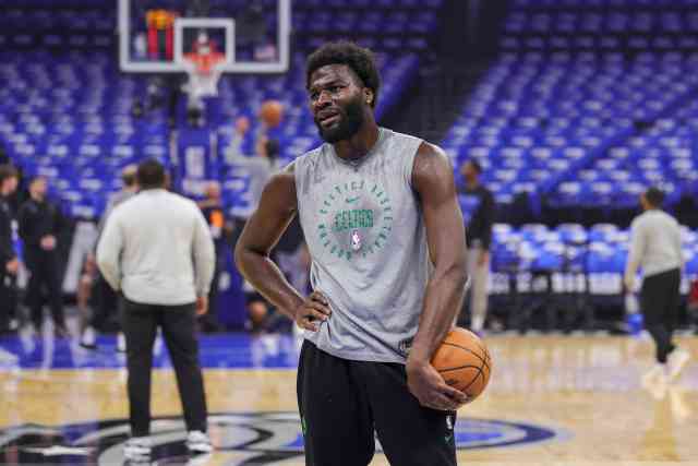 This Celtics Big Man is Focused on Getting to The Line More Often