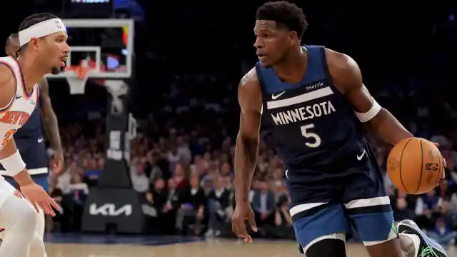 Anthony Edwards Makes His Debut Back From Injury