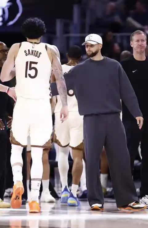 Stephen Curry Raves About Gui Santos and His New Contract Extension