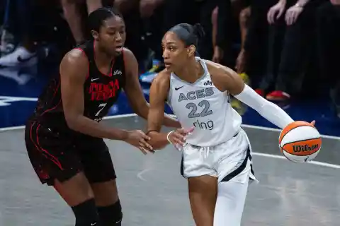 A'ja Wilson Has Special Message For Indiana Fever Center Aliyah Boston After Game 4