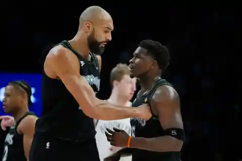 Rudy Gobert Turned A Kyle Anderson Question Into...A Sneak Diss At Anthony Edwards?