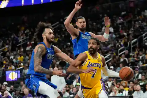 Gabe Vincent Puts On Efficient Shooting Display In Lakers' Preseason Game Vs. Mavericks