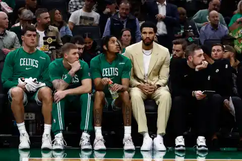Jayson Tatum Reveals Why He Is Still Travelling With The Boston Celtics